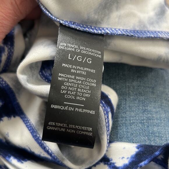 Women’s Natori Akira sleeveless jersey drape top size large New NWT - Picture 8 of 8